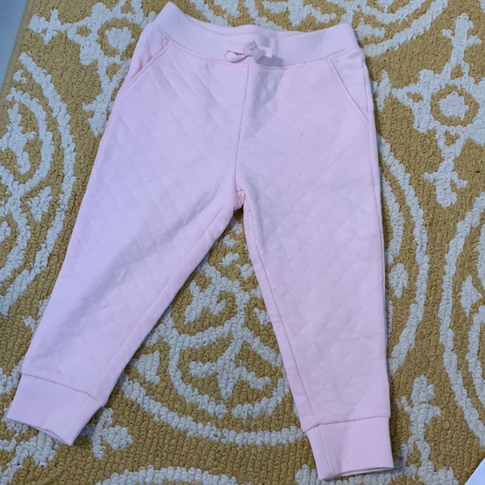 NWOT Janie and Jack pink sweatpants 2T